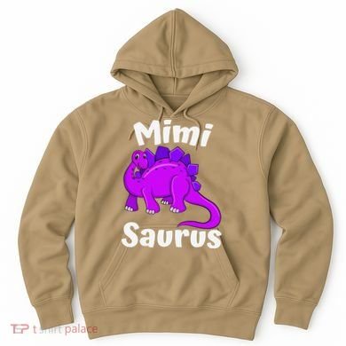 Mimisaurus Mimi Dinosaur Lover Dino Mother's Day Hoodie