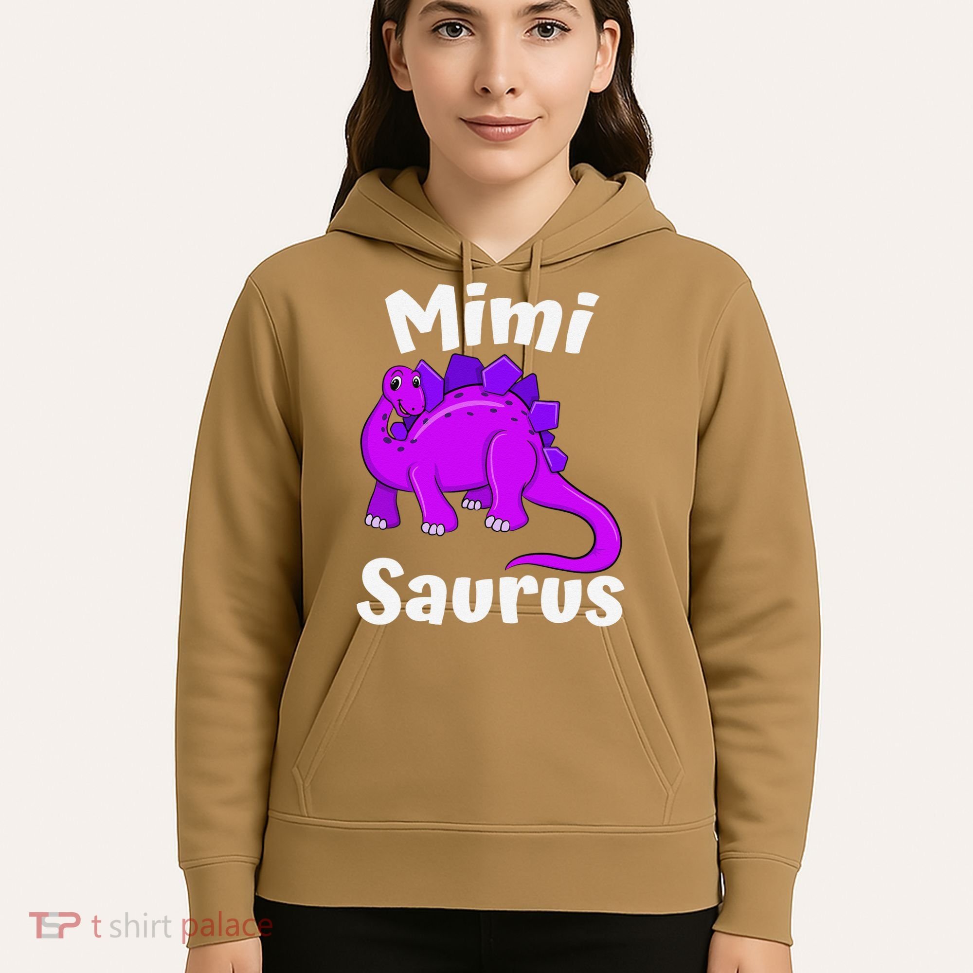 Mimisaurus Mimi Dinosaur Lover Dino Mother's Day Hoodie