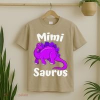 Mimisaurus Mimi Dinosaur Lover Dino Mother's Day T-Shirt thumb 2