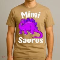 Mimisaurus Mimi Dinosaur Lover Dino Mother's Day T-Shirt thumb 3