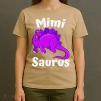 Mimisaurus Mimi Dinosaur Lover Dino Mother's Day T-Shirt thumb 4