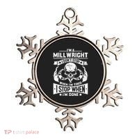 Machinist Millwright Don't Stop When Tired Stop When Done Ornament thumb 0
