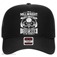 Machinist Millwright Don't Stop When Tired Stop When Done Hat thumb 0
