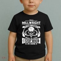 Machinist Millwright Don't Stop When Tired Stop When Done Toddler T-Shirt thumb 2