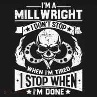 Machinist Millwright Don't Stop When Tired Stop When Done Women's T-Shirt thumb 6