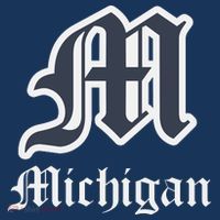 Michigan M Detroit D Logo Women's Hoodie thumb 2