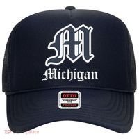 Michigan M Detroit D Logo Hat thumb 0