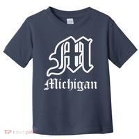 Michigan M Detroit D Logo Toddler T-Shirt thumb 0