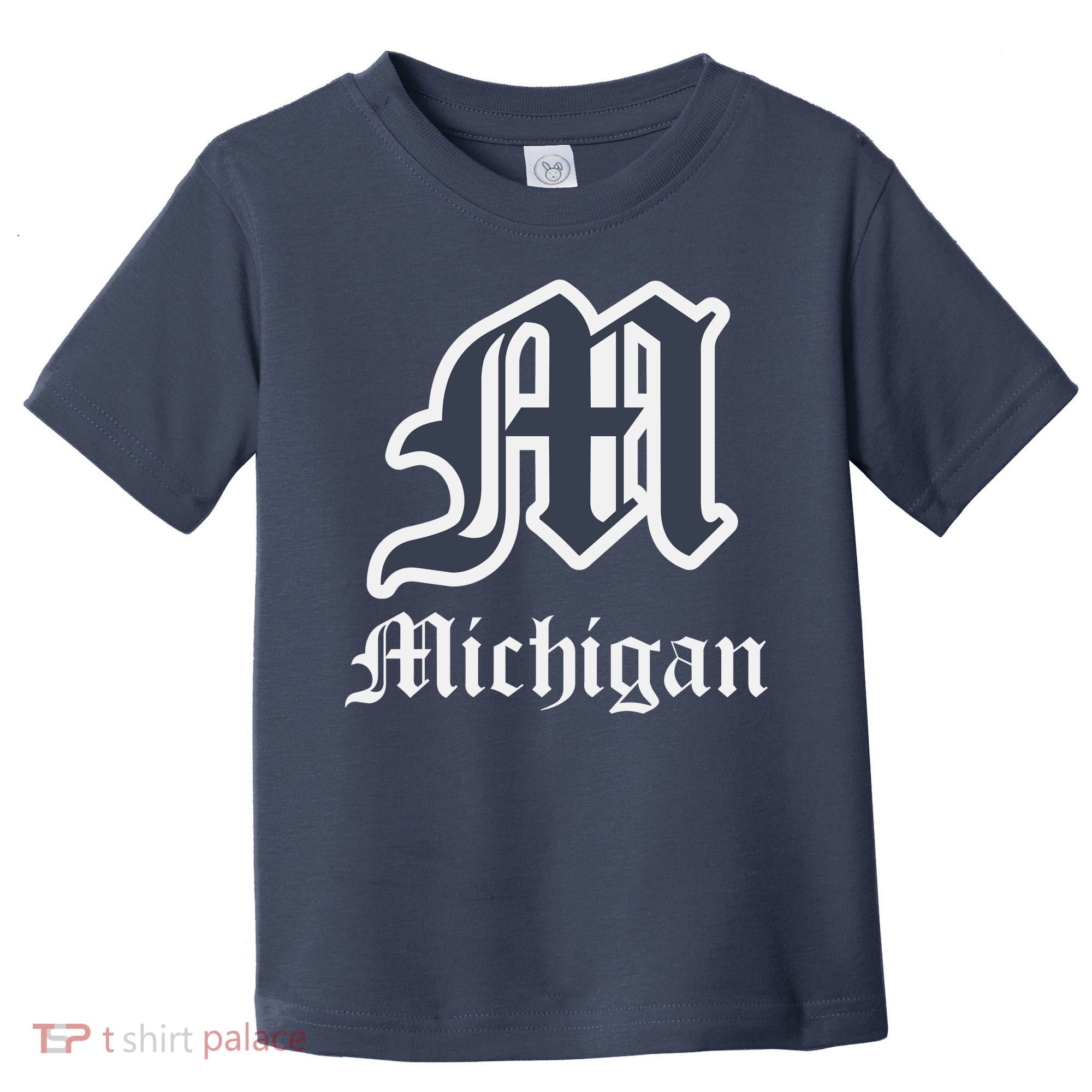 Michigan M Detroit D Logo Toddler T-Shirt