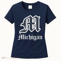 Michigan M Detroit D Logo Women's T-Shirt thumb 0