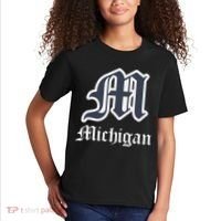Michigan M Detroit D Logo Kids T-Shirt thumb 2