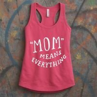 Mom Means Everything Women's Tank Top thumb 3