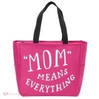 Mom Means Everything Tote Bag thumb 0
