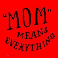 Mom Means Everything Santa Hat thumb 1