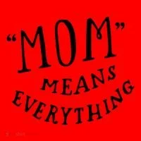 Mom Means Everything Santa Hat thumb 1