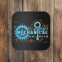 Men Mechanical Engineer For Engineer Student Engineering Coaster thumb 0