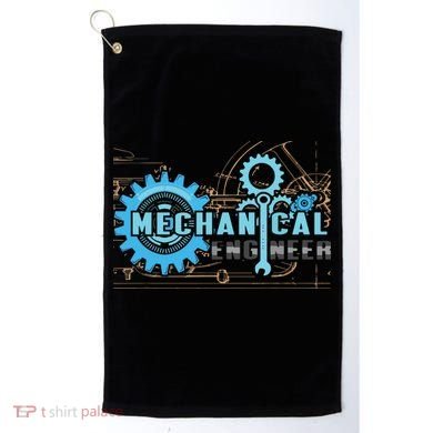 Men Mechanical Engineer For Engineer Student Engineering Golf Towel