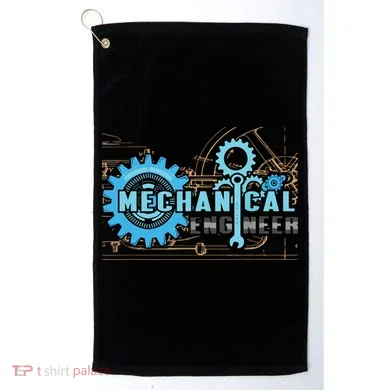 Men Mechanical Engineer For Engineer Student Engineering Golf Towel
