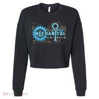 Men Mechanical Engineer For Engineer Student Engineering Cropped Pullover Crew thumb 0
