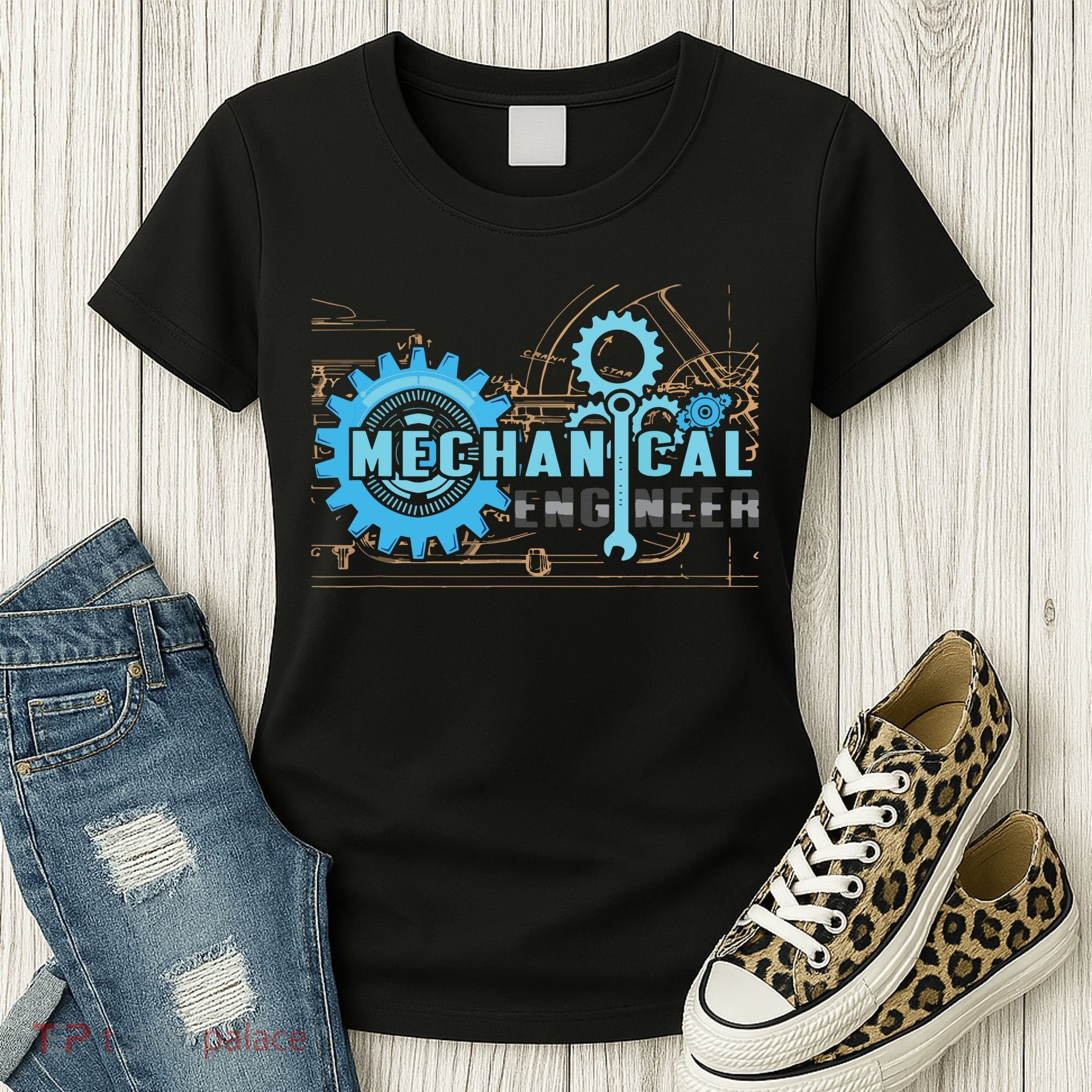 Men Mechanical Engineer For Engineer Student Engineering Women's T-Shirt