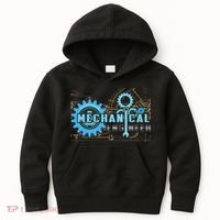 Men Mechanical Engineer For Engineer Student Engineering Kids Hoodie thumb 0