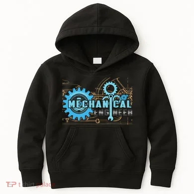 Men Mechanical Engineer For Engineer Student Engineering Kids Hoodie