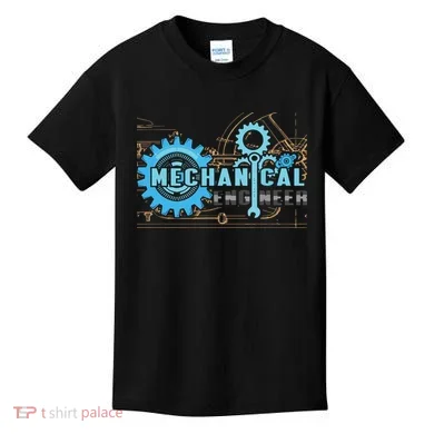 Men Mechanical Engineer For Engineer Student Engineering Kids T-Shirt