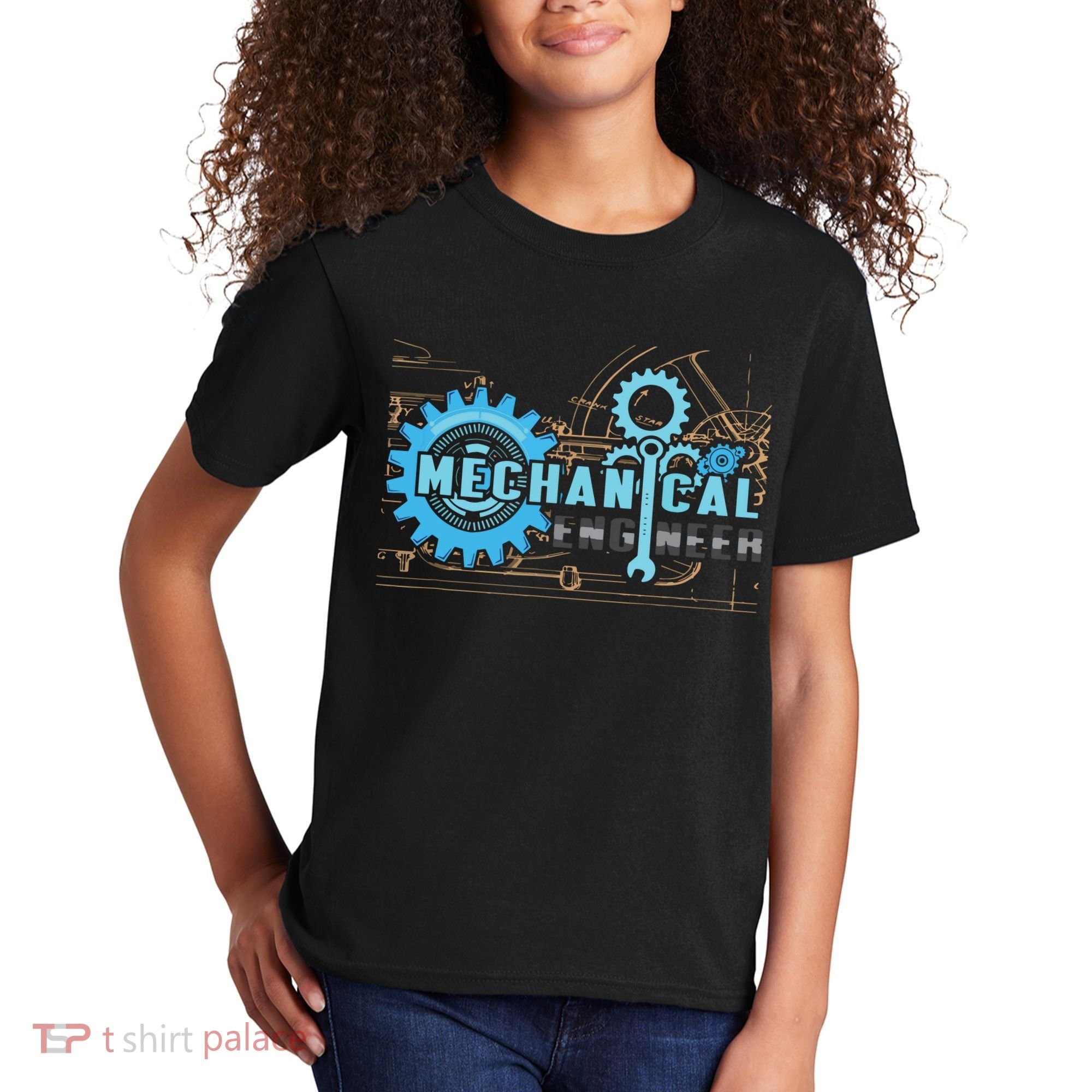 Men Mechanical Engineer For Engineer Student Engineering Kids T-Shirt