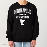 Minneapolis Minnesota Est 1867 Varsity Women's Sweatshirt thumb 0