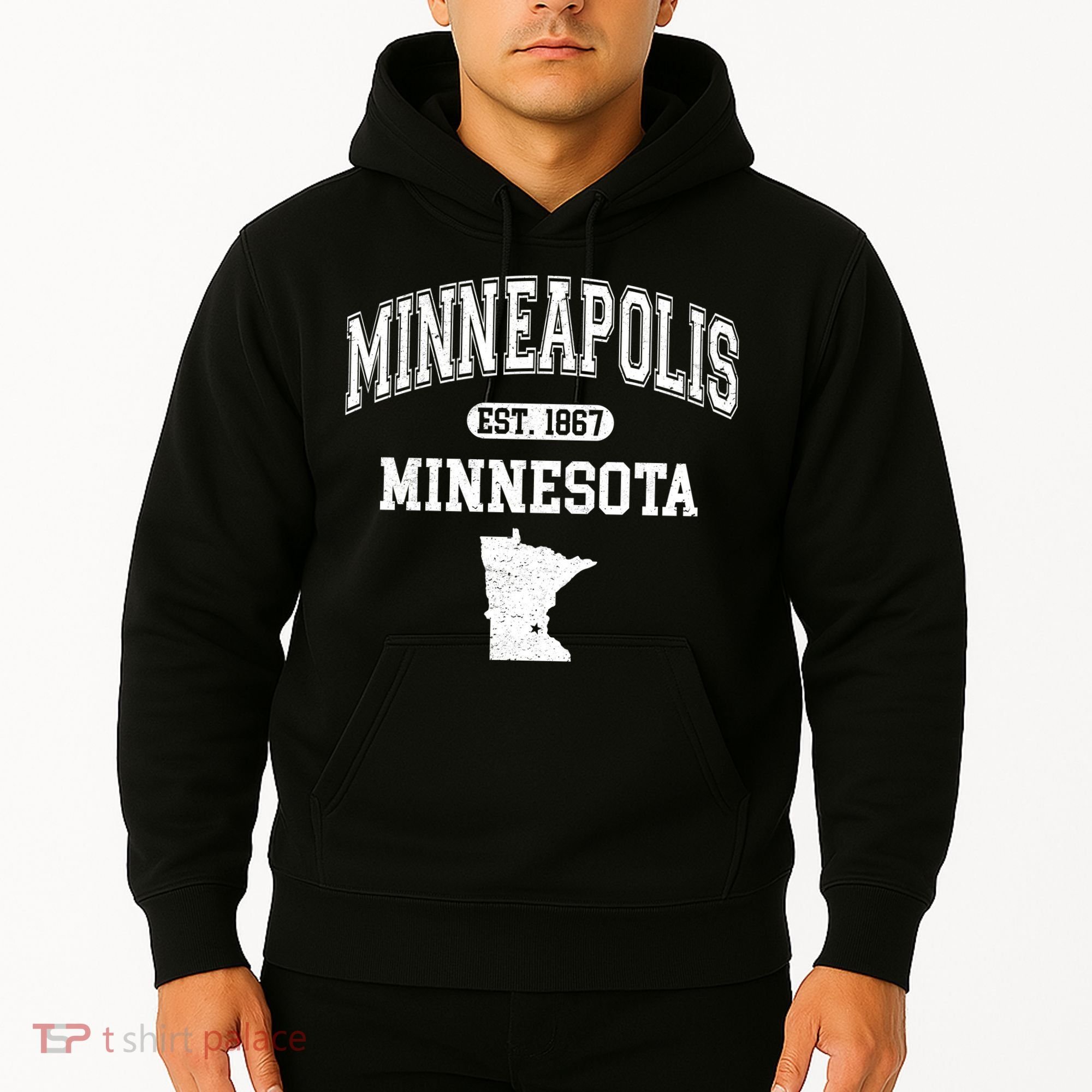 Minneapolis Minnesota Est 1867 Varsity Hoodie