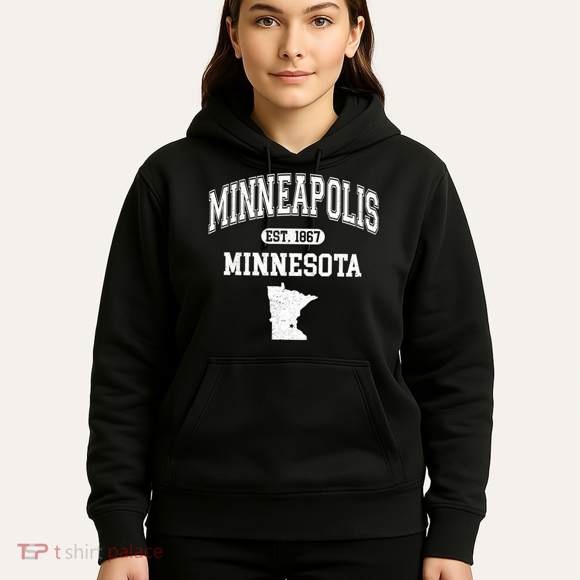 Minneapolis Minnesota Est 1867 Varsity Hoodie