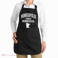 Minneapolis Minnesota Est 1867 Varsity Apron thumb 2