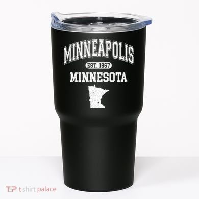Minneapolis Minnesota Est 1867 Varsity Tumbler