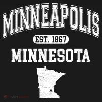 Minneapolis Minnesota Est 1867 Varsity Women's Tank Top thumb 5