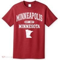 Minneapolis Minnesota Est 1867 Varsity T-Shirt thumb 0