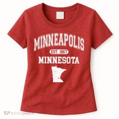 Minneapolis Minnesota Est 1867 Varsity Women's T-Shirt
