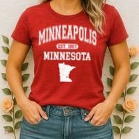Minneapolis Minnesota Est 1867 Varsity Women's T-Shirt thumb 2