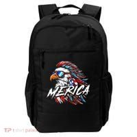 Merica Mullet Eagle Funny 4th Of July Backpack thumb 0
