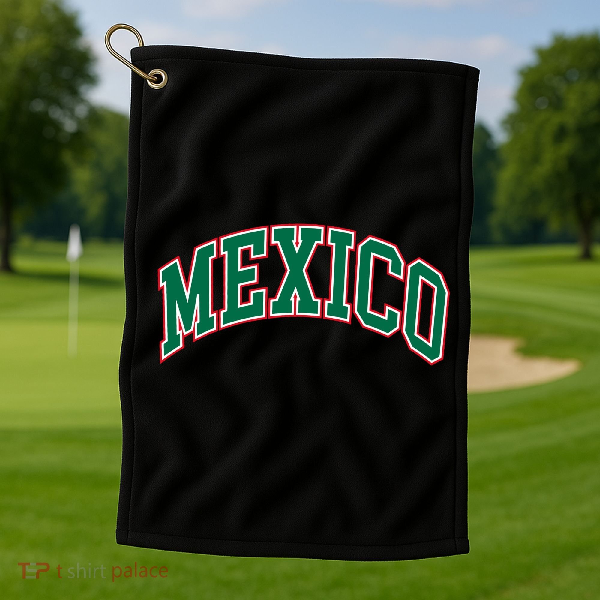 Mexico Golf Towel