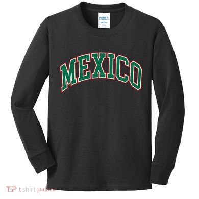 Mexico Kids Long Sleeve Shirt