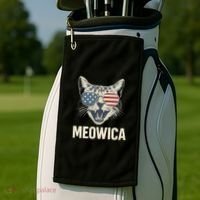 Meowica Golf Towel thumb 2