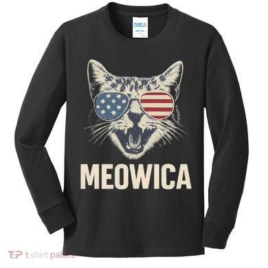Meowica Kids Long Sleeve Shirt
