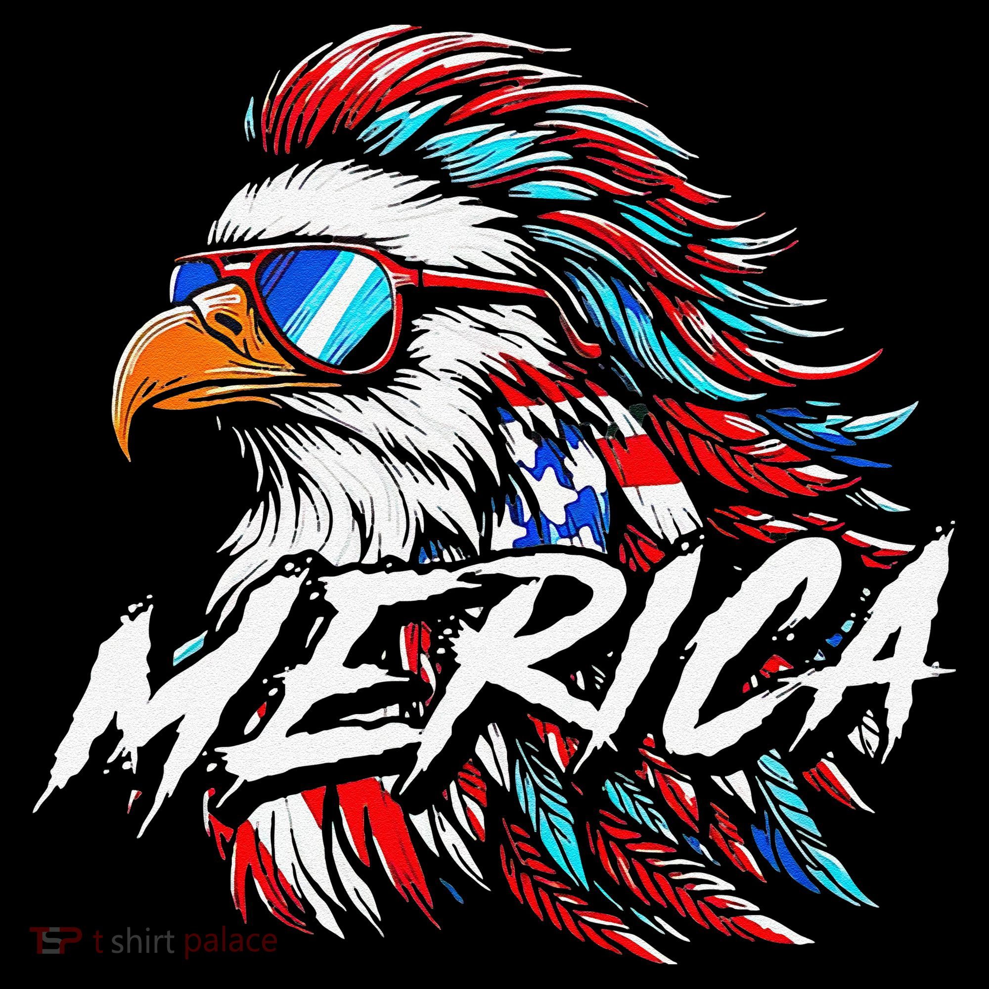 Merica Mullet Eagle Funny 4th Of July Coffee Mug