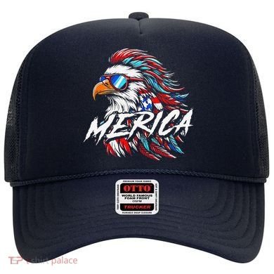 Merica Mullet Eagle Funny 4th Of July Hat