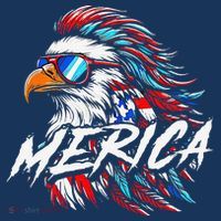 Merica Mullet Eagle Funny 4th Of July Tote Bag thumb 4