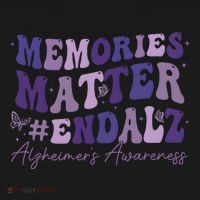 Memories Matter End Alz AlzheimerS Awareness Tote Bag thumb 4