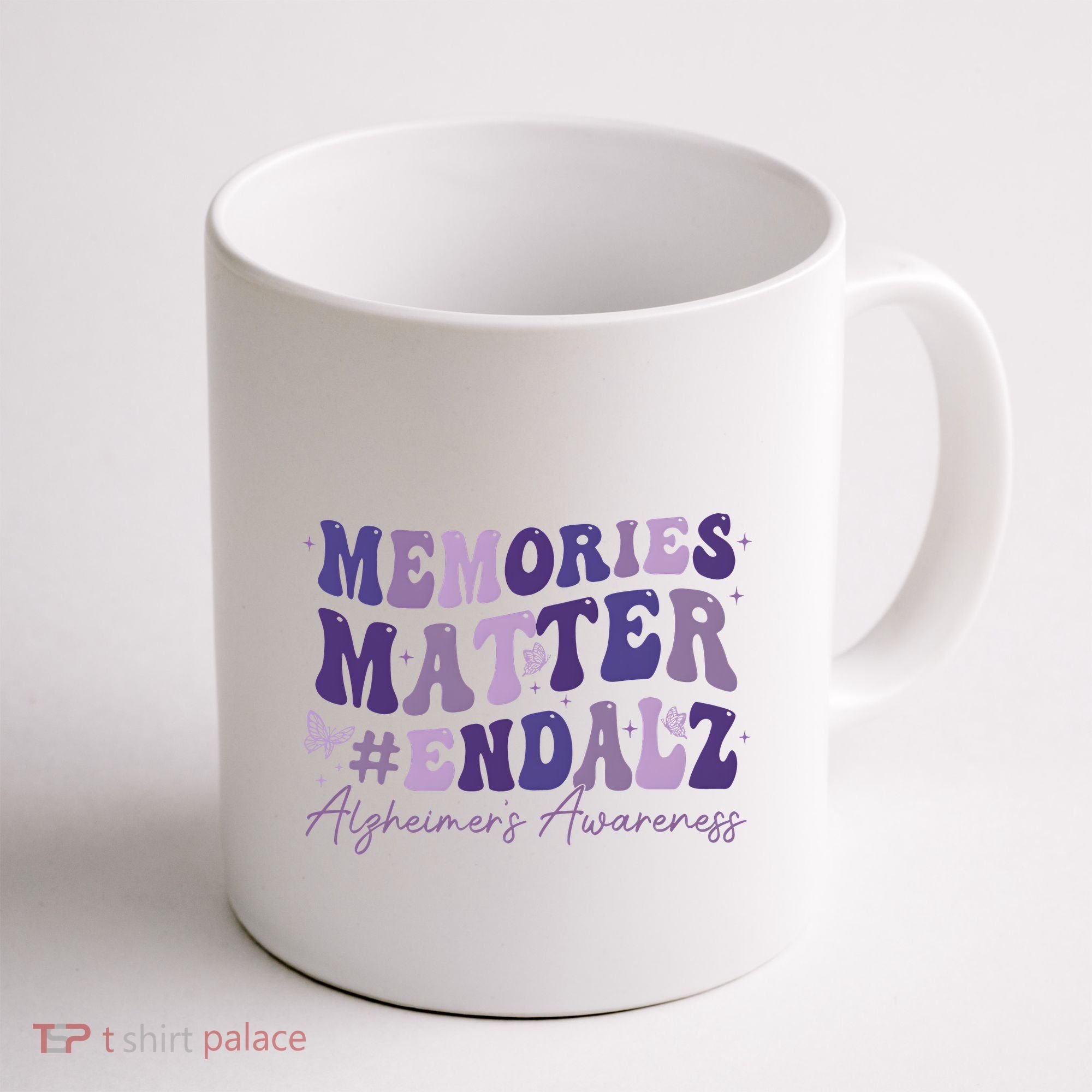 Memories Matter End Alz AlzheimerS Awareness Coffee Mug