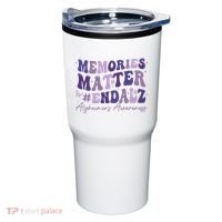 Memories Matter End Alz AlzheimerS Awareness Tumbler thumb 0