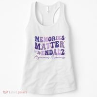 Memories Matter End Alz AlzheimerS Awareness Women's Tank Top thumb 0
