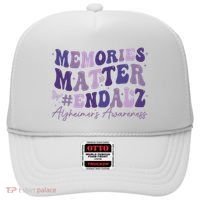 Memories Matter End Alz AlzheimerS Awareness Hat thumb 0